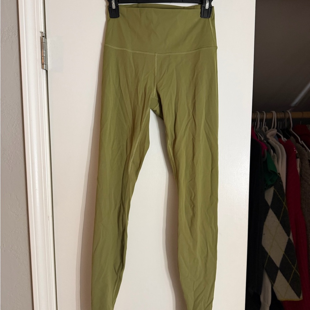 lululemon athletica Olive Green Leggings